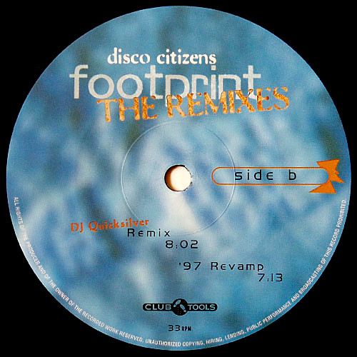télécharger l'album Disco Citizens - Footprint The Remixes