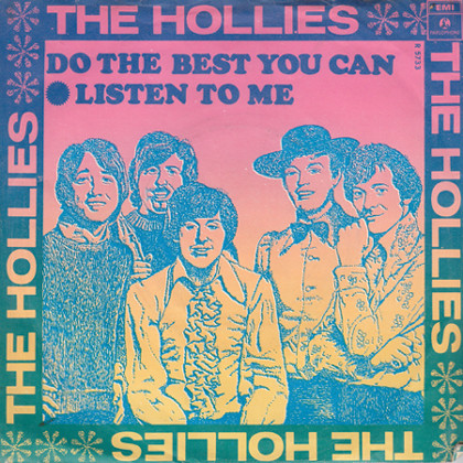 The Hollies – Do The Best You Can / Listen To Me (1968, Vinyl