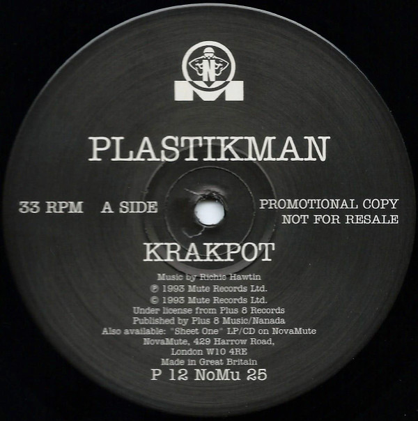 Album herunterladen Plastikman - Krakpot Elektrostatik