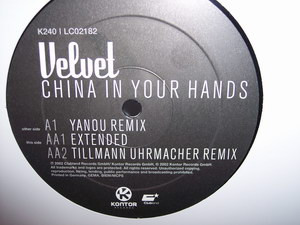 descargar álbum Velvet - China In Your Hands