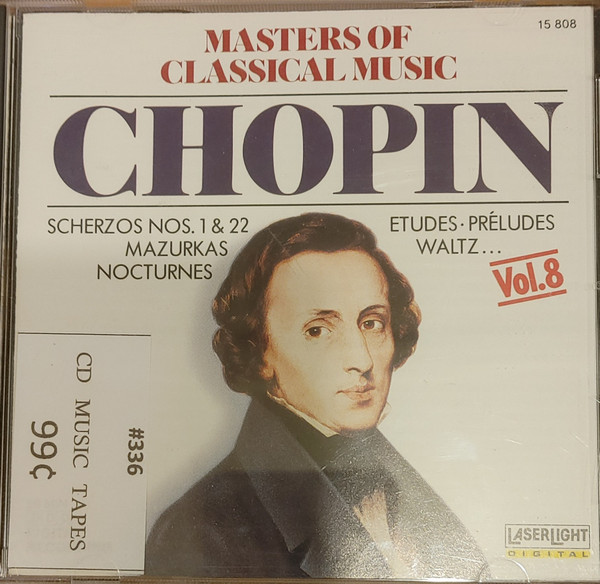 Chopin – Masters Of Classical Music, Vol.8: Chopin (1988, CD