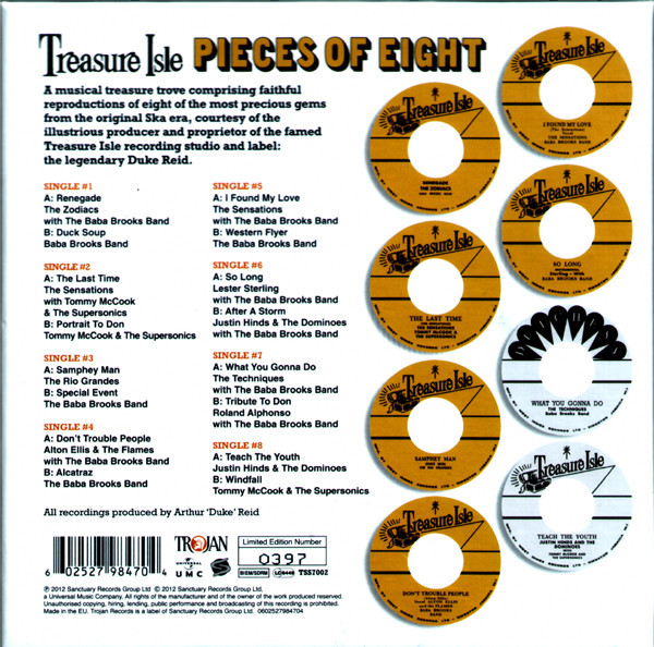 Treasure Isle Pieces Of Eight (2012, Vinyl) - Discogs