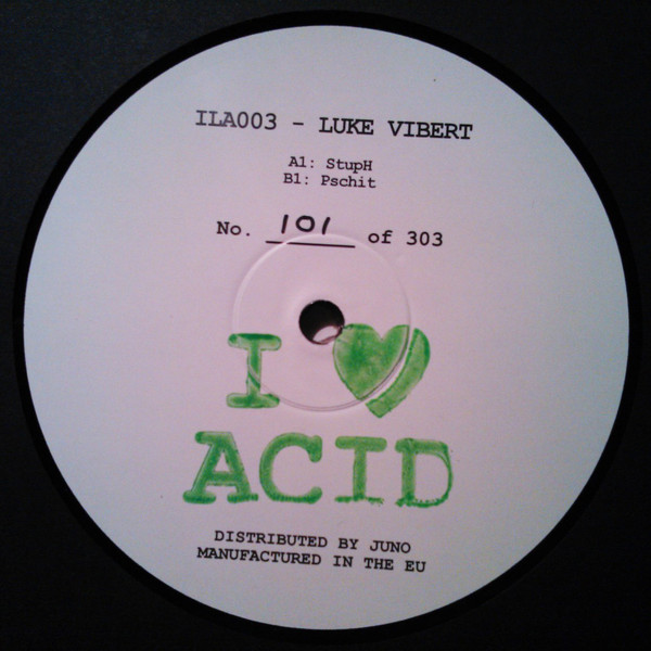 Luke Vibert – I Love Acid 003 (2015, 180gr. Stamped, Vinyl) - Discogs