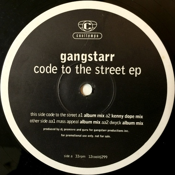 Gang Starr - Code Of The Streets | Releases | Discogs