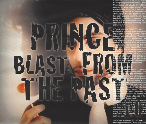 Prince – Blast From The Past 1.0 (2012, CD) - Discogs