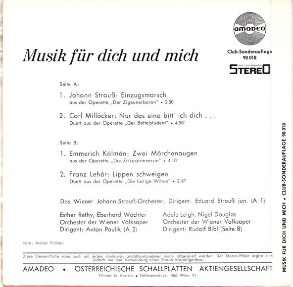 lataa albumi Various - Musik Für Dich Und Mich