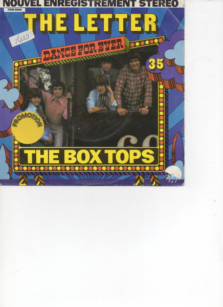 The Box Tops – The Letter / Cry Like A Baby (1978, Vinyl) - Discogs