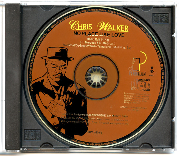 Chris Walker – No Place Like Love (1991, CD) - Discogs