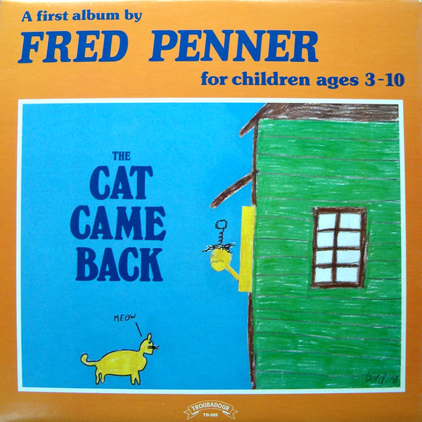 VHS Fred Penner and The Cat's Meow Band THE CAT CAME BACK 1990