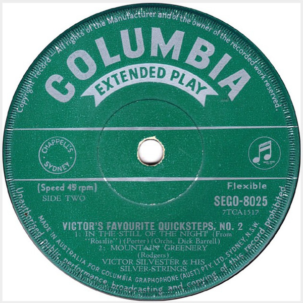 télécharger l'album Victor Silvester and His Silver Strings - Victors Favourite Quicksteps No 2