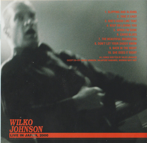 ladda ner album Wilko Johnson - Live In Japan 2000