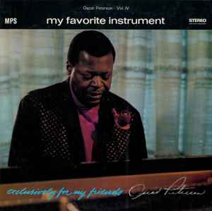 Oscar Peterson - My Favorite Instrument album cover