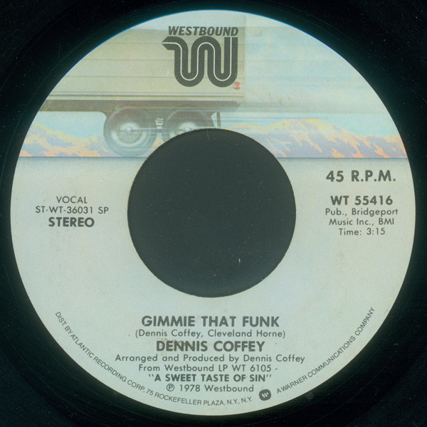 Dennis Coffey – Gimme That Funk / Someone Special (1978, Vinyl