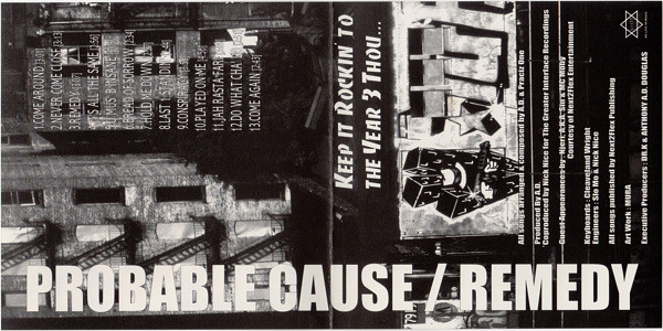 Probable Cause – Remedy (1998, CD) - Discogs