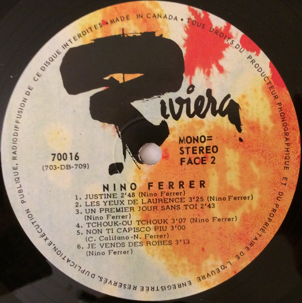 Nino Ferrer - Nino Ferrer | Riviera (70016) - 4