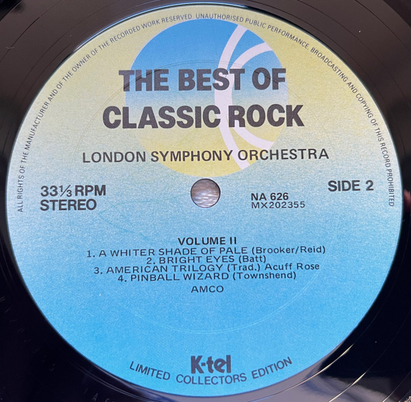 descargar álbum The London Symphony Orchestra - The Best Of Classic Rock