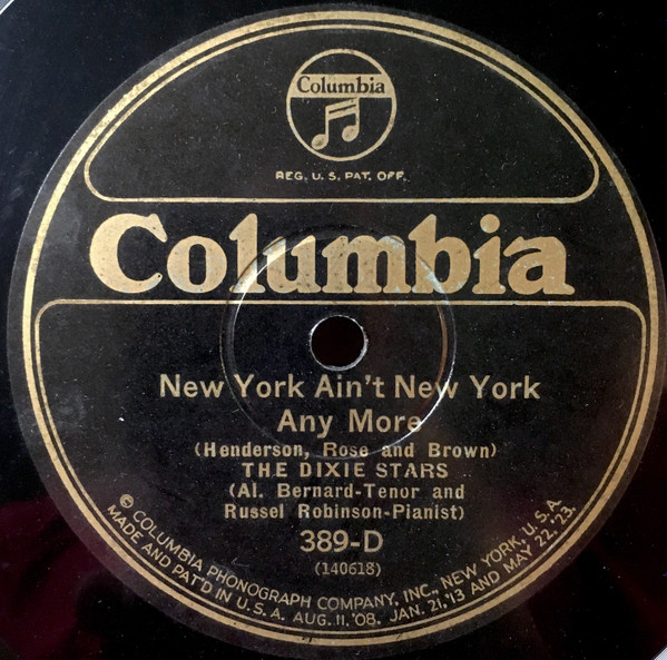 last ned album The Dixie Stars - New York Aint New York Any More What Could I Care What Do I Care My Sweetie Turnd Me Down