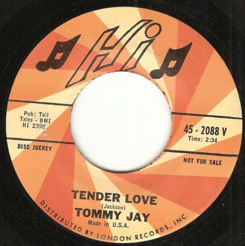 lataa albumi Tommy Jay - Tender Love Tomorrow
