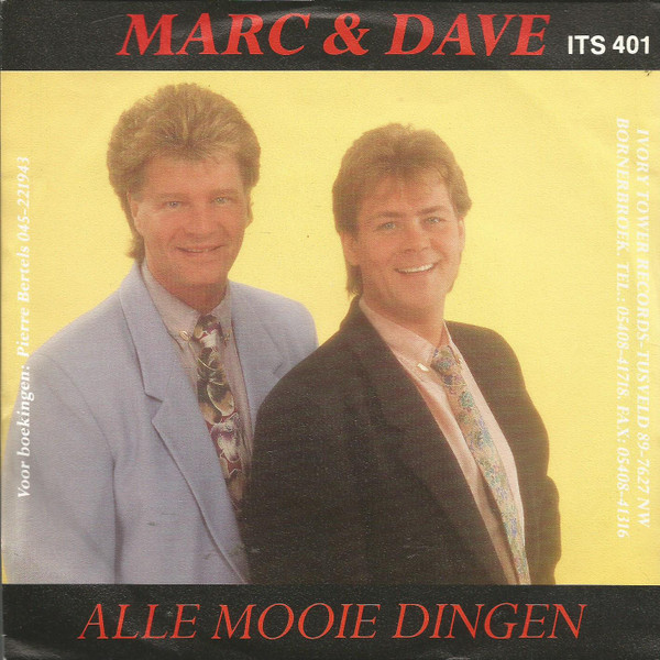 last ned album Marc & Dave - Alle Mooie Dingen