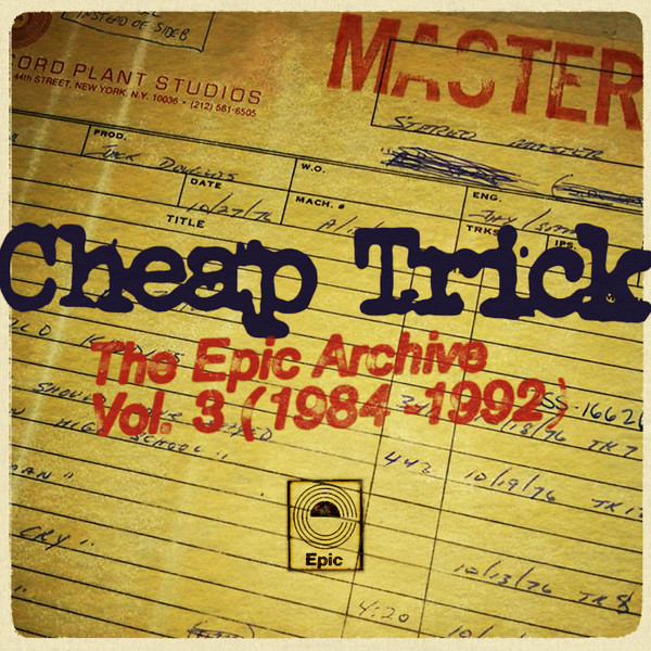 Cheap Trick – The Epic Archive Vol. 3 (1984-1992) (2019, Red