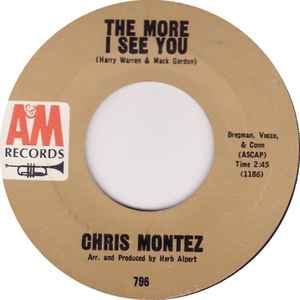 Chris Montez - The More I See You album cover