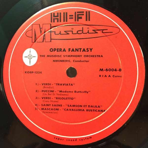 ladda ner album The Musidisc Symphonic Orchestra - Opera Fantasy