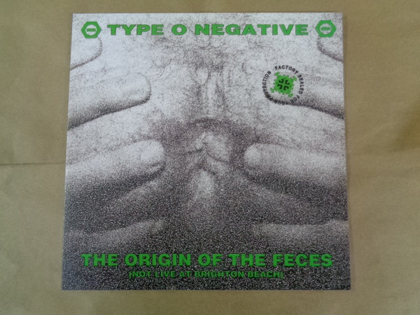 Type O Negative, The Origin Of The Feces (Not Live At Brighton Beach) -  DOUBLE LP GATEFOLD COLOURED - Stoner / Doom / Sludge