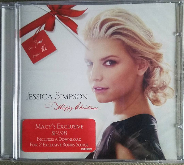 Jessica Simpson – Happy Christmas (2010, CD) - Discogs