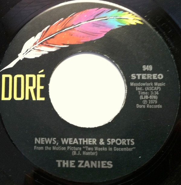 descargar álbum The Zanies - News Weather Sports I Dont Wanna Get Involved