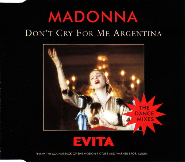 Madonna - Don't Cry For Me Argentina | Releases | Discogs