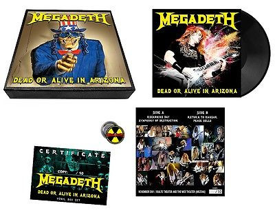 descargar álbum Megadeth - Dead Or Alive In Arizona