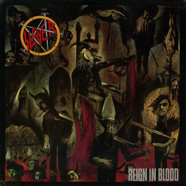 Обложка конверта виниловой пластинки Slayer - Reign In Blood