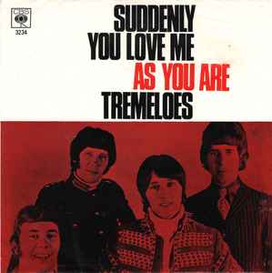 The Tremeloes - Suddenly You Love Me / As You Are