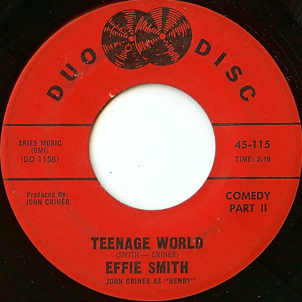 ladda ner album Effie Smith - Teenage World