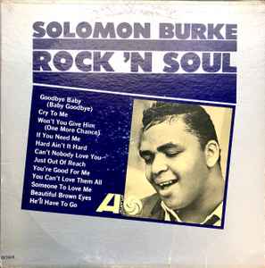 Solomon Burke - Rock 'N Soul album cover