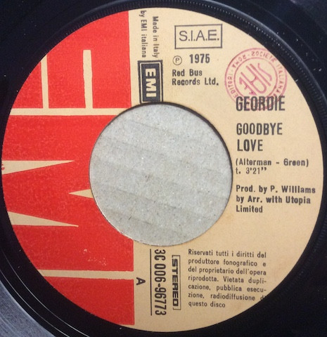 Album herunterladen Geordie - Goodbye Love Shes A Lady
