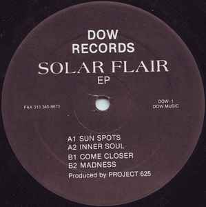 Project 625 - Solar Flair EP album cover