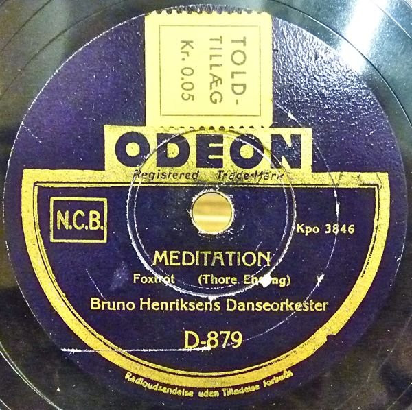 baixar álbum Bruno Henriksens Danseorkester - Meditation In The Mood