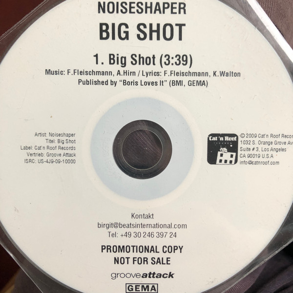 Noiseshaper – Big Shot (2009, CDr) - Discogs