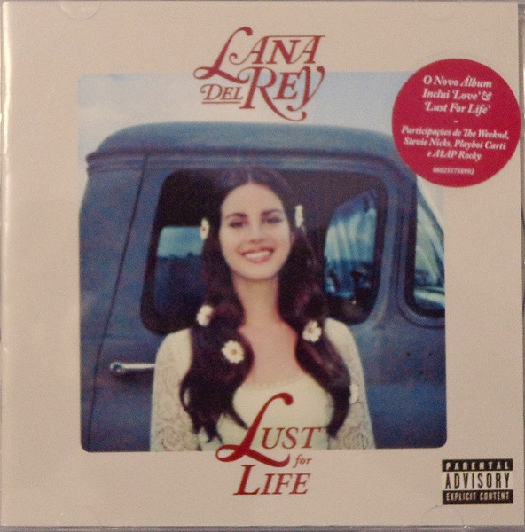 Lana Del Rey – Lust For Life (2017, CD) - Discogs