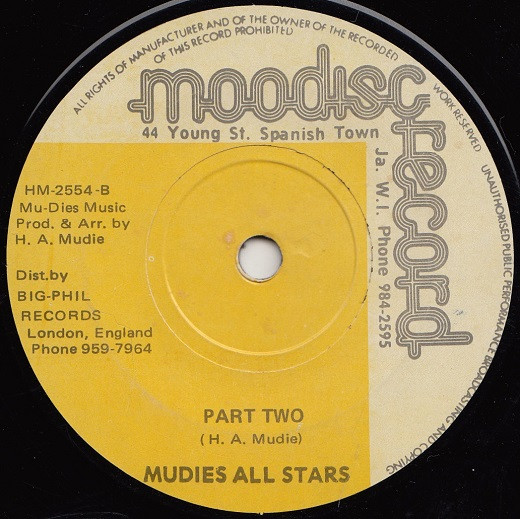 baixar álbum The Eternals Mudies All Stars - Push Me In The Corner Part Two