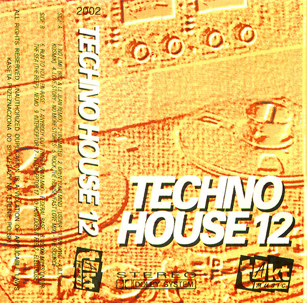 Techno House Vol. 12 (1993, Cassette) - Discogs