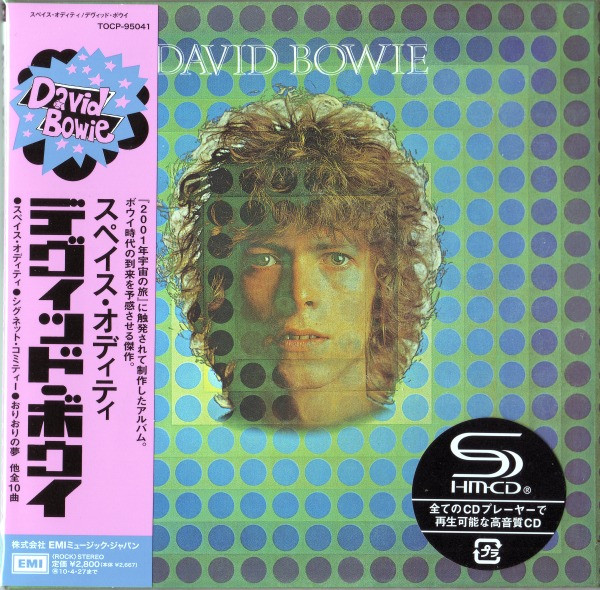 David Bowie – David Bowie (2009, SHM-CD, Cardboard Sleeve, CD 