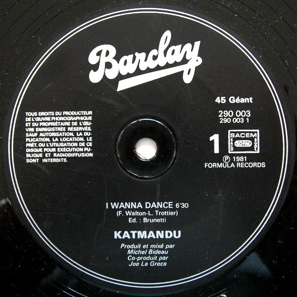 Album herunterladen Katmandu - I Wanna Dance