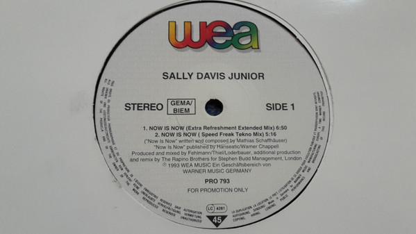 télécharger l'album Sally Davis Junior - Now Is Now