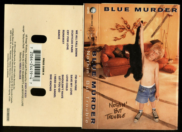 Blue Murder – Nothin' But Trouble (1993, CD) - Discogs