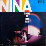 Cover of Nina Simone At Town Hall, 1963, Vinyl