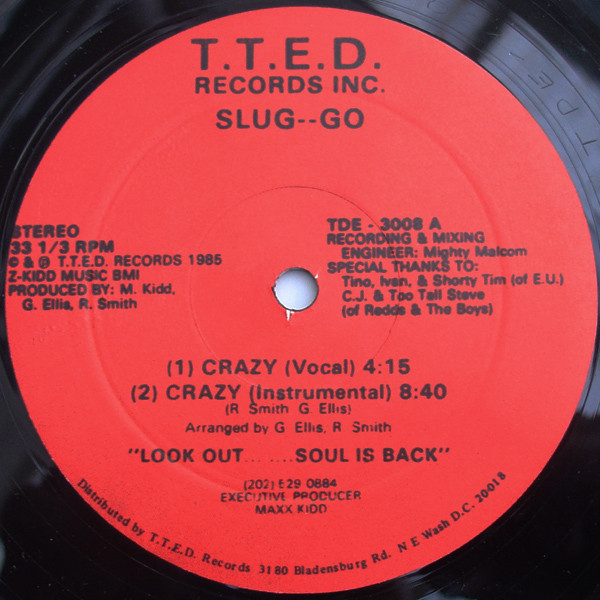 Slug--Go - Crazy | Releases | Discogs