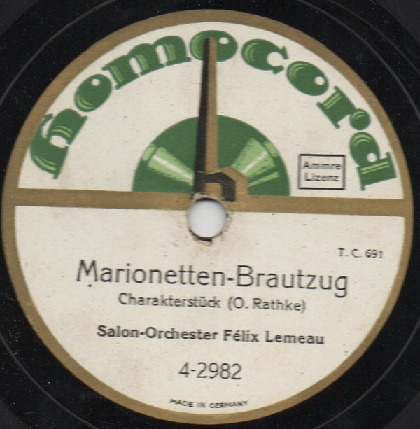 ladda ner album SalonOrchester Félix Lemeau - Petersburger Schlittenfahrt Marionnetten Brautzug