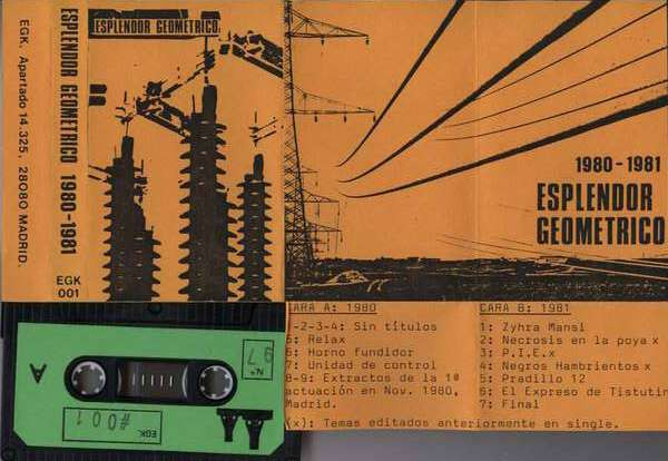 baixar álbum Esplendor Geométrico - 1980 1981